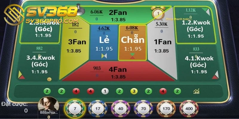  Luật chơi Fantan chi tiết người mới cần phải nắm bắt được